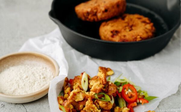 Feel good food: Try this spicy tempeh burger